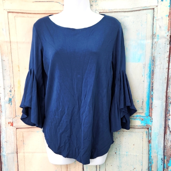Mela Purdie Bell Sleeve Top - Picture 1 of 9